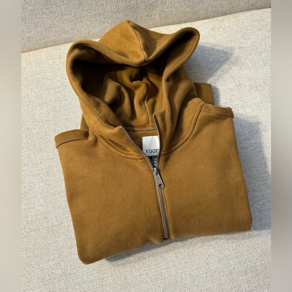 Vuori Restore Half-Zip Hoodie Rum XS - Picture 2 of 6